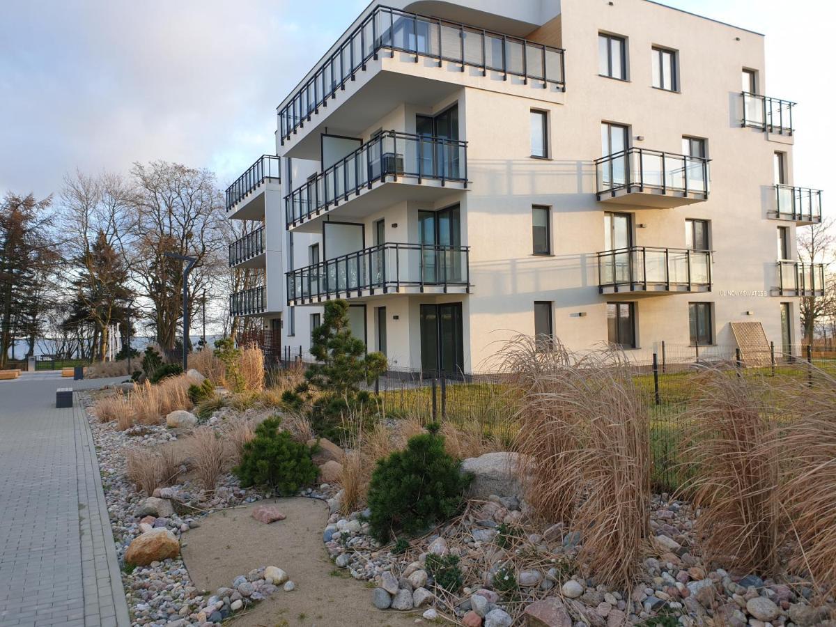 Apartament "Zloty Relaks" Tuz Przy Plazy Z Balkonem Z Widokiem Na Hel I Hamakami Puck Buitenkant foto