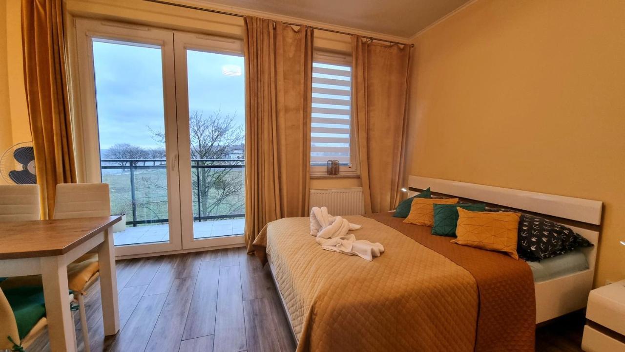 Apartament "Zloty Relaks" Tuz Przy Plazy Z Balkonem Z Widokiem Na Hel I Hamakami Puck Buitenkant foto