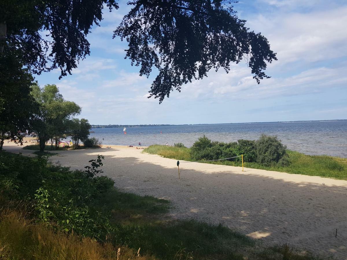 Apartament "Zloty Relaks" Tuz Przy Plazy Z Balkonem Z Widokiem Na Hel I Hamakami Puck Buitenkant foto