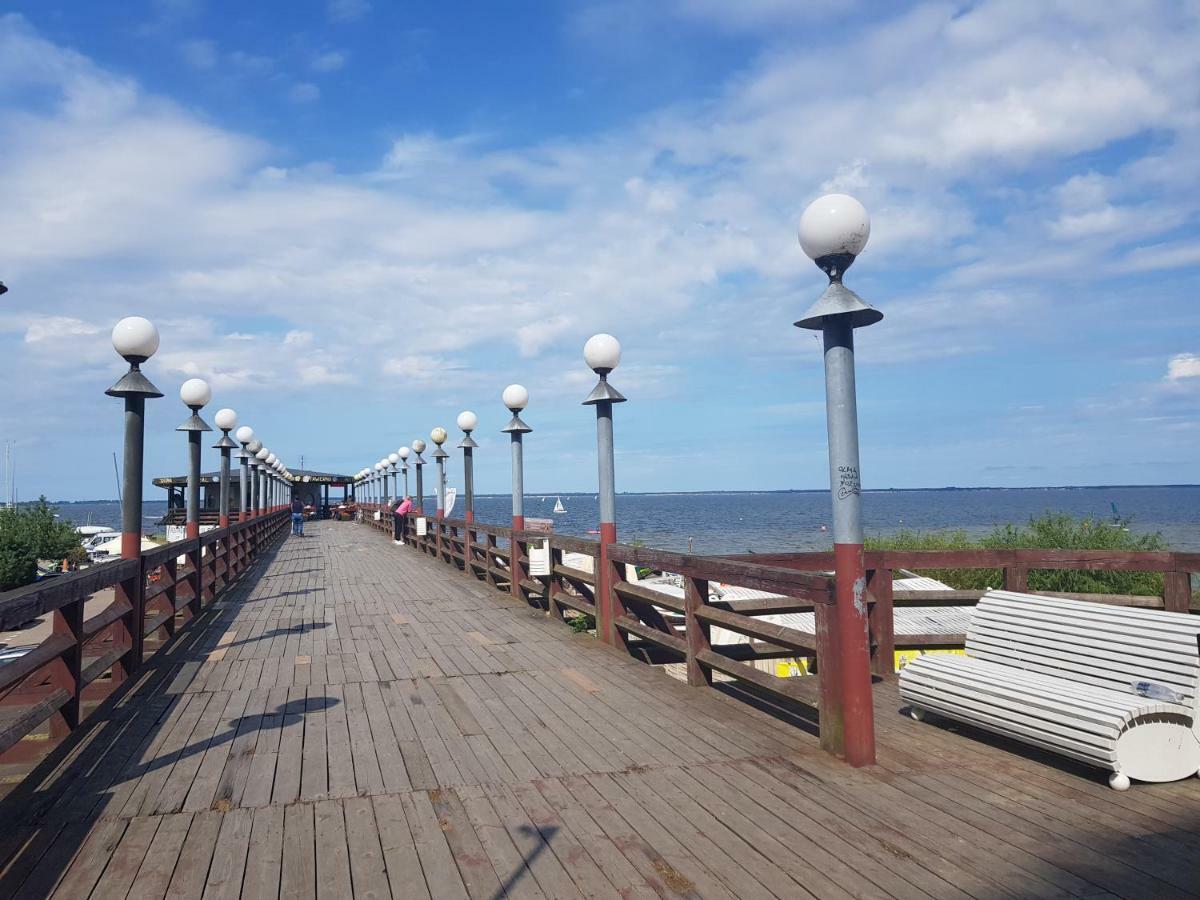 Apartament "Zloty Relaks" Tuz Przy Plazy Z Balkonem Z Widokiem Na Hel I Hamakami Puck Buitenkant foto