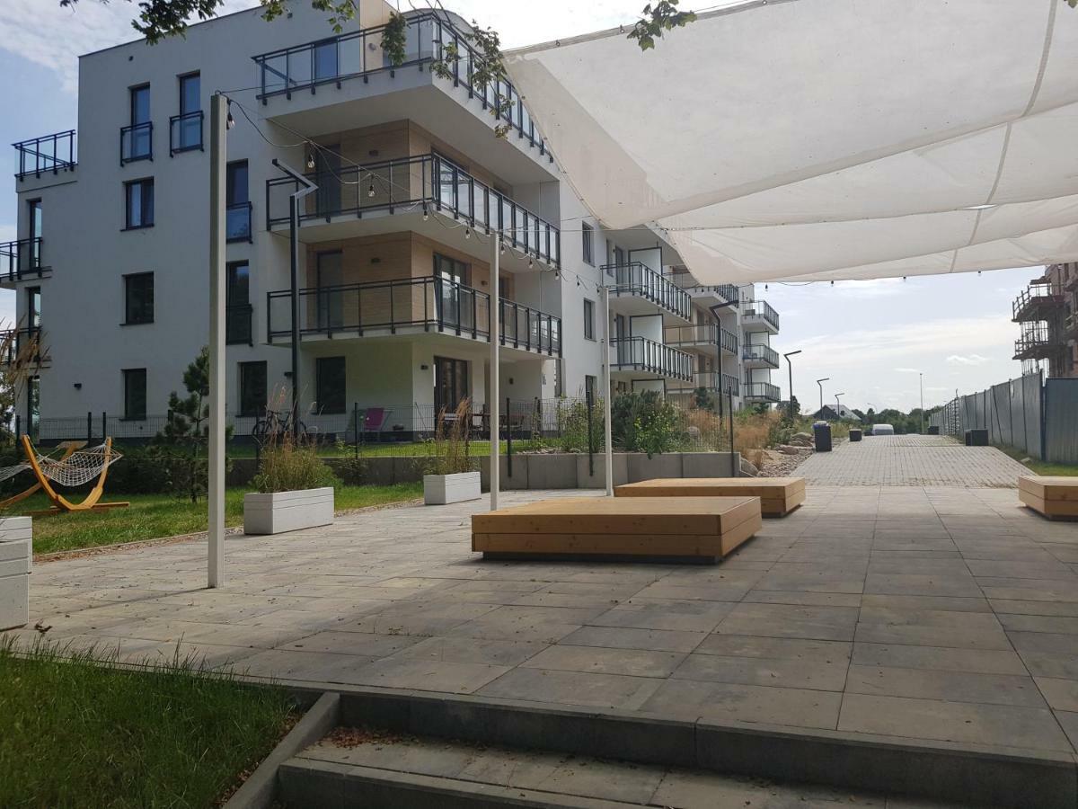 Apartament "Zloty Relaks" Tuz Przy Plazy Z Balkonem Z Widokiem Na Hel I Hamakami Puck Buitenkant foto